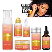 GOIPLE Edge Control Gel Wax Stick Waterproof Lace Wig Glue Extra Hold Styling Mousse Curly Foam Hair Adhesive Remover Growth Oil 1