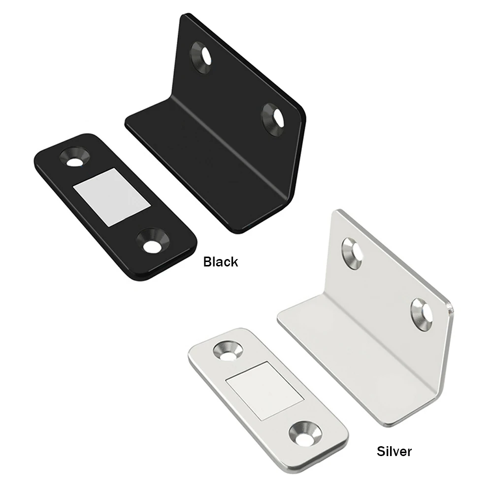 Description Picture 6 of itemL Shaped Sliding Door Closet Door Stopper Ultra Thin Closet Sliding Door Furniture Device Strong Magnetic Suction for Home Room