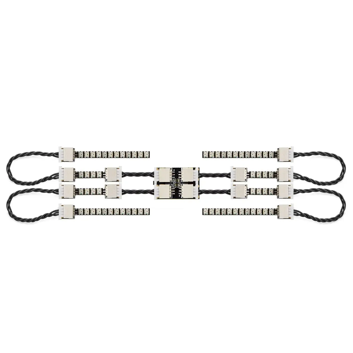 Hglrc Led Mini Controller Con 4 Pezzi Rgb2020 Led Mini (38Mm) / Led Lite (25Mm) Per Fpv Freestyle Droni Parti Fai Da Te