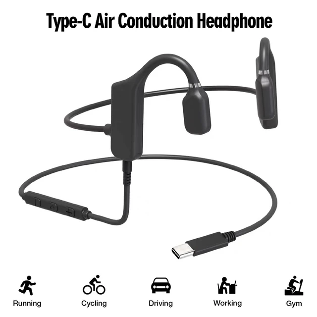 Auriculares conductores óseos de segunda generación, cascos deportivos sin  Bluetooth, resistentes al agua, con micrófono para correr - AliExpress