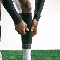Ensemble d'équipement de football 4 pièces, chaussettes antidérapantes, couvre-chaussettes, sac, bandage 2