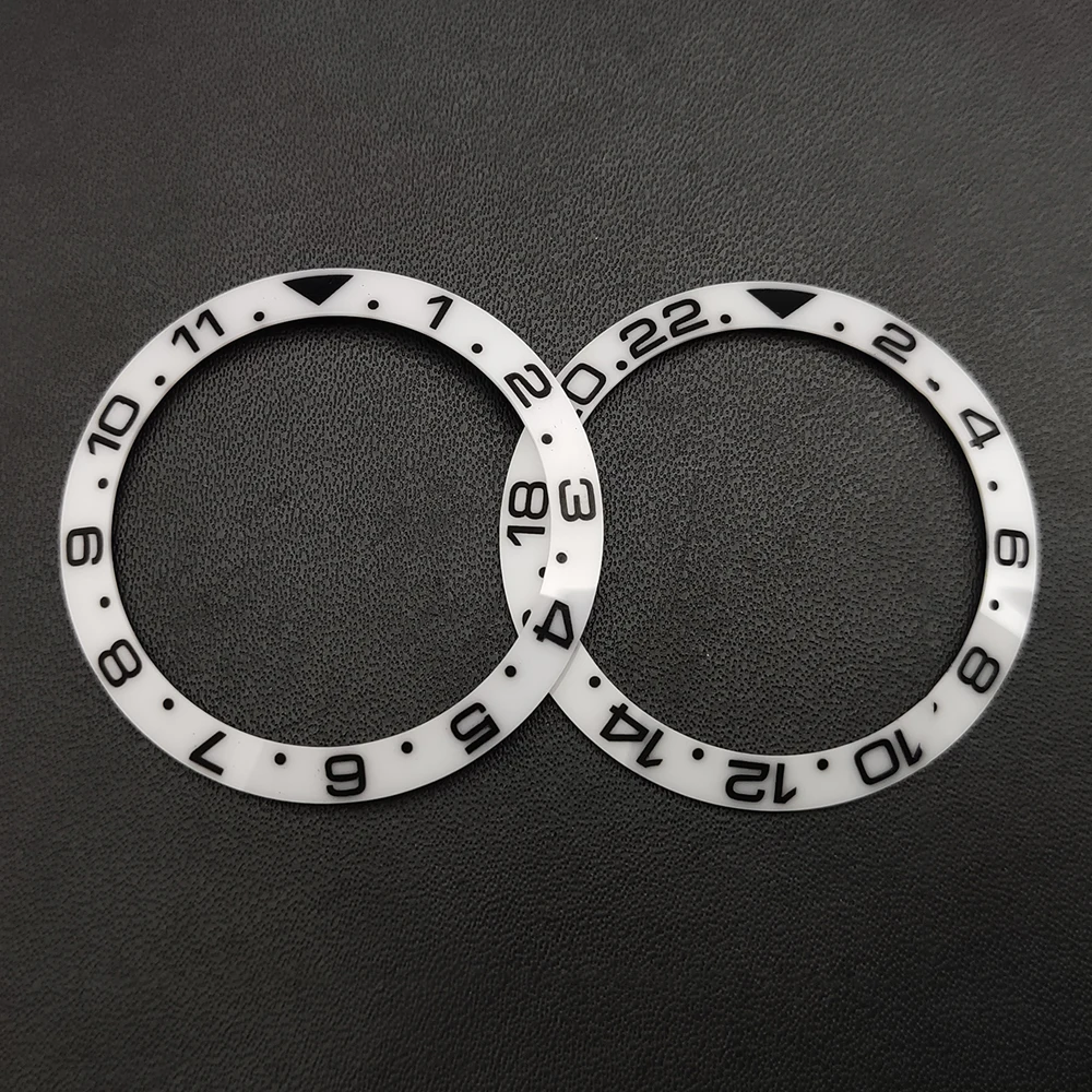 

38mm Watch Bezels Mouth Watch Accessories Modified Accessories GMT Ceramic Bezel Case Outer Ring 38mm Inner Diameter 30.5mm