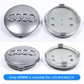 4Pcs Grey - 60mm