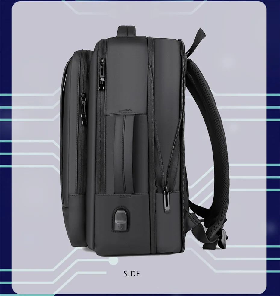 Backpack With Usb Charger, High Quality - Jeep Buluo