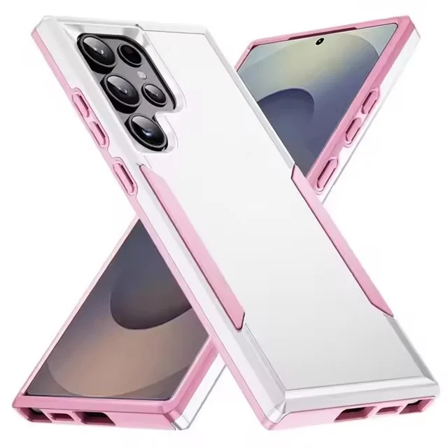 Luxury Military Armor Shockproof Dual-Layer Bumper Case