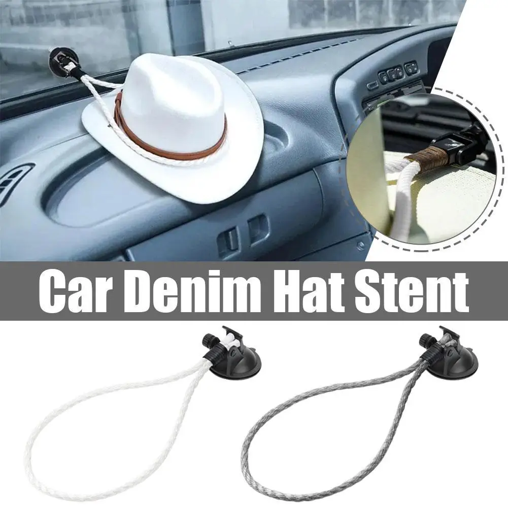 

Steel Car Mounted Cowboy Hat Holder Multi-Functional Car Storage Hat Rack Hat Hook Car Accessory