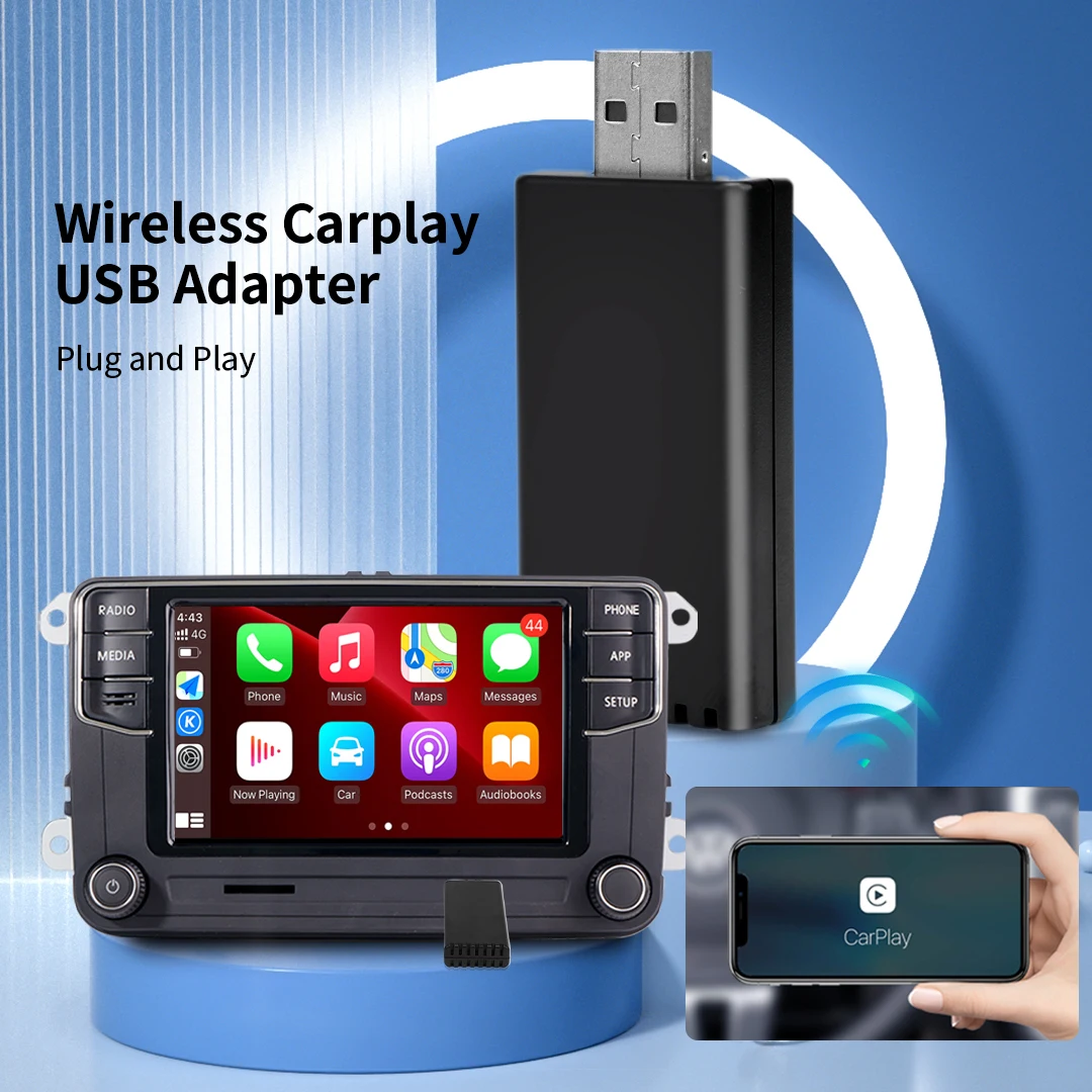Usb-Draadloze-Carplay-Adapter-Auto-Mini-Ai-Box-Voor-Apple-Carplay-Auto ...