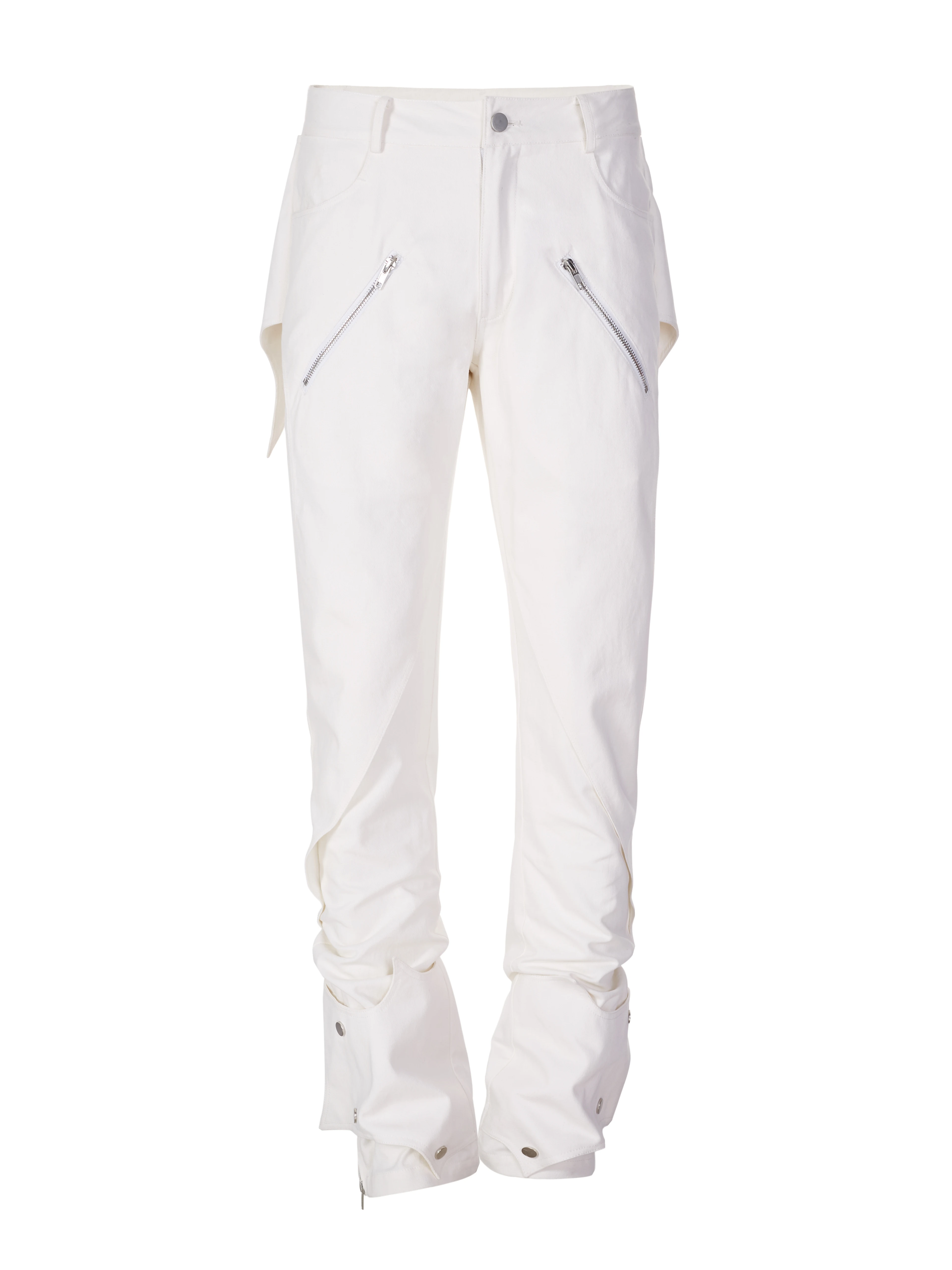 New Men Women Clothing Yamamoto Style Bat Pants Hip Hop Punk Leg Functional Trousers Plus Size Costume 27-46