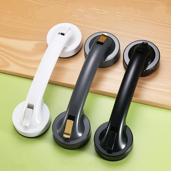 ราวจับในห้องน้ำเพื่อป้องกันการล้ม แบบติดตั้งด้วยถ้วยดูด สำหรับอ่างอาบน้ำ เด็ก ผู้สูงอายุ ใช้ได้กับประตูและหน้าต่างกระจก ไม่ต้องเจาะ 2