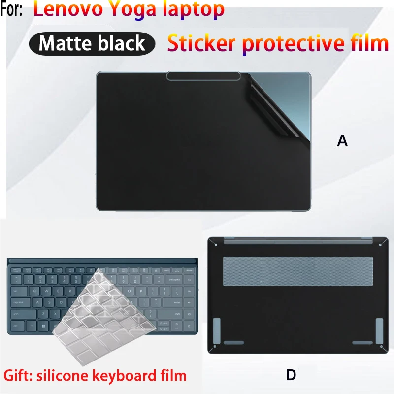 새로운 레노버 요가 북 9i 14IAH10 스티커 보호 필름 북 9 13IMU9 컴퓨터 쉘 필름 북 9i IRU8 맞춤형 스킨 모 필름