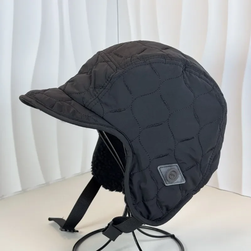 Winter Hat Winter Men Women Trapper Aviator Trooper Earflap Warm Waterproof Ski Down Hat Bomber Cap Ear Protectors Hats Reversible Wearable