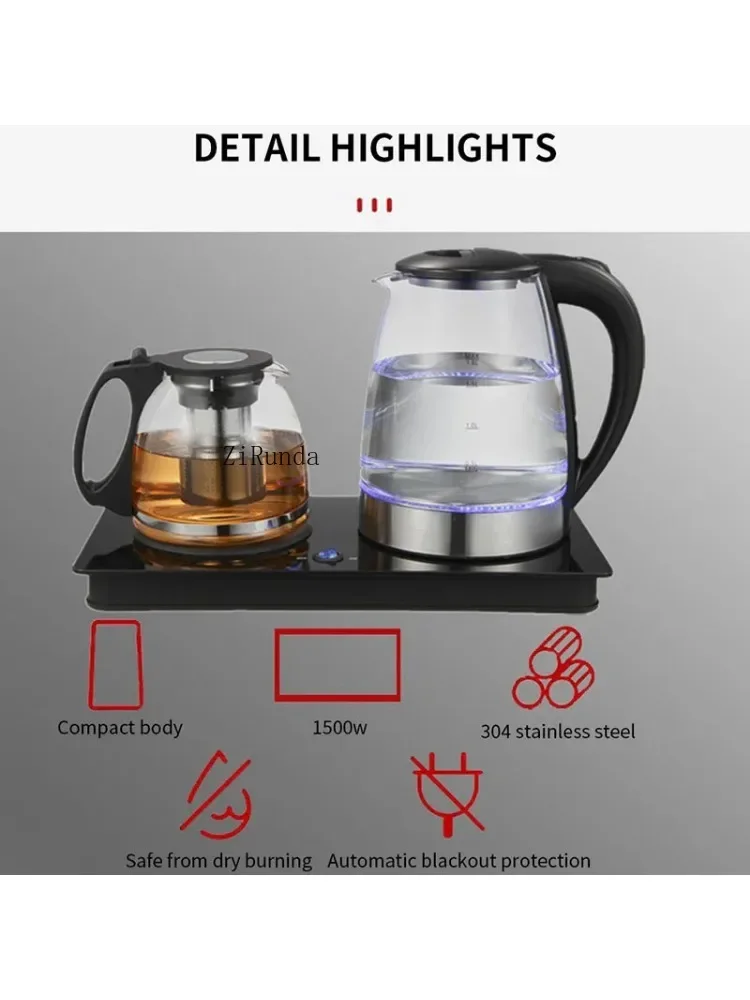 -Pink Electric Glass Boiler, Electric Teapot, Boiling Water Boiler, Health Pot, New, 2024 4