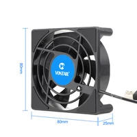 VONTAR C1 ventilateur de refroidissement pour Android TV Box décodeur sans fil silencieux refroidisseur silencieux DC 5V USB puissance radiateur Mini ventilateur 80x80x25mm 5