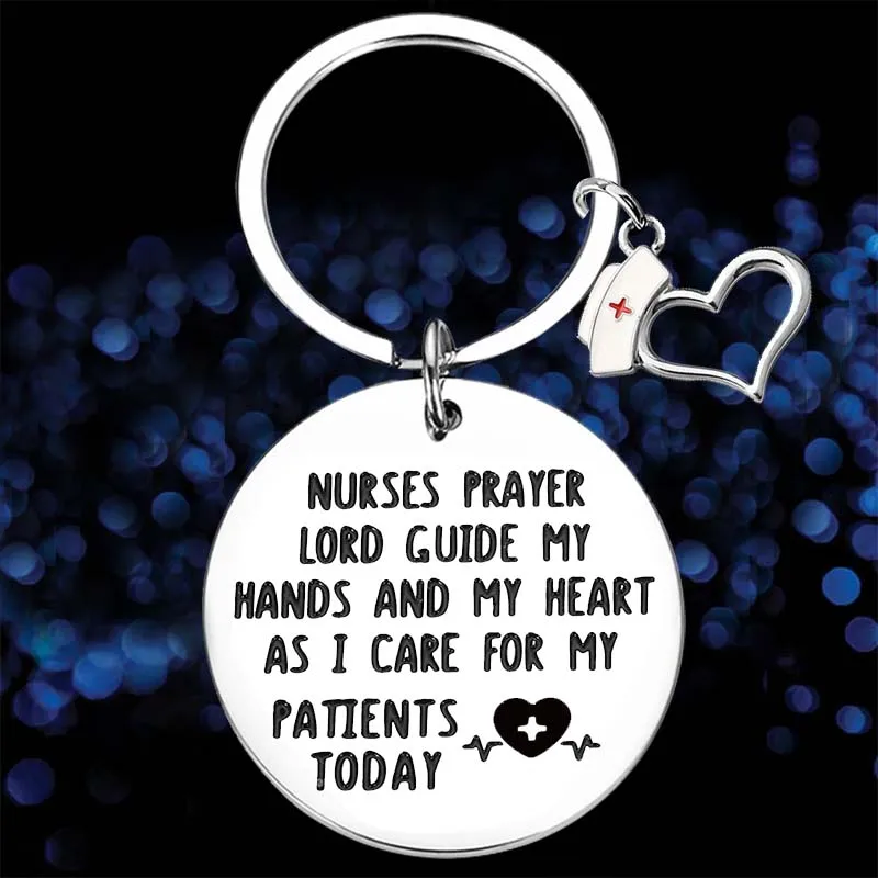 

Cute Nurse Week Day Nurse Graduation Gift Keychain Nursing Student Nurse Practitioner Inspirational Gift Key Chain Pendant