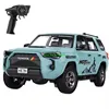 High Performance Simulation Smoking Off Road Remote Control Truck 1:18 4WD Sound LED Lighting Electric Climb RC Truck Car Model 3