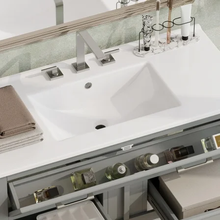 36" Bathroom Vanity with Sink 7