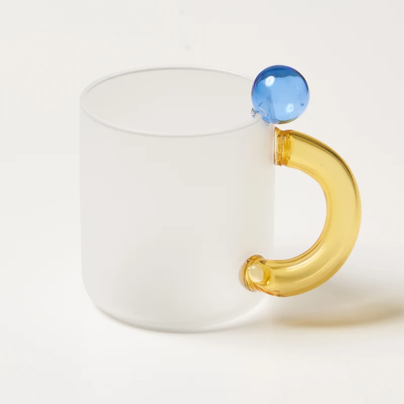 Yellow Handle Mug