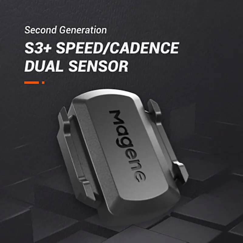 

Датчик частоты вращения педалей Magene S3 Plus ANT Bluetooth Спидометр GPS велосипедный компьютер совместимый с Garmin Bryton беспроводной