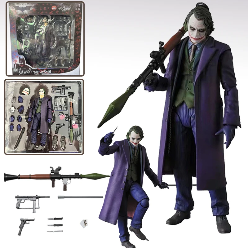 Mafex 051 SHFiguarts Joker Figure The Dark Knight Neca Joker