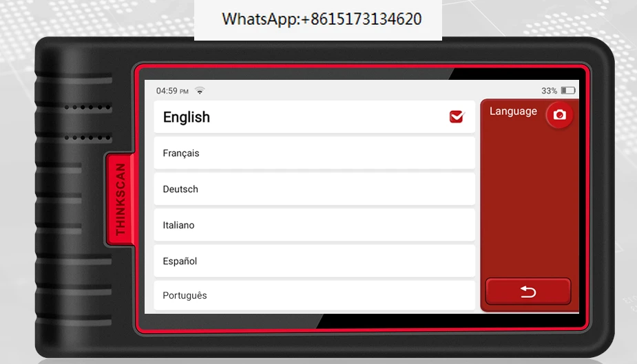 

Thinkcar Thinkscan Max Автомобильные диагностические инструменты OBD2, полная система кодирования ЭБУ, двунаправленное управление, поддержка 28 функций сброса