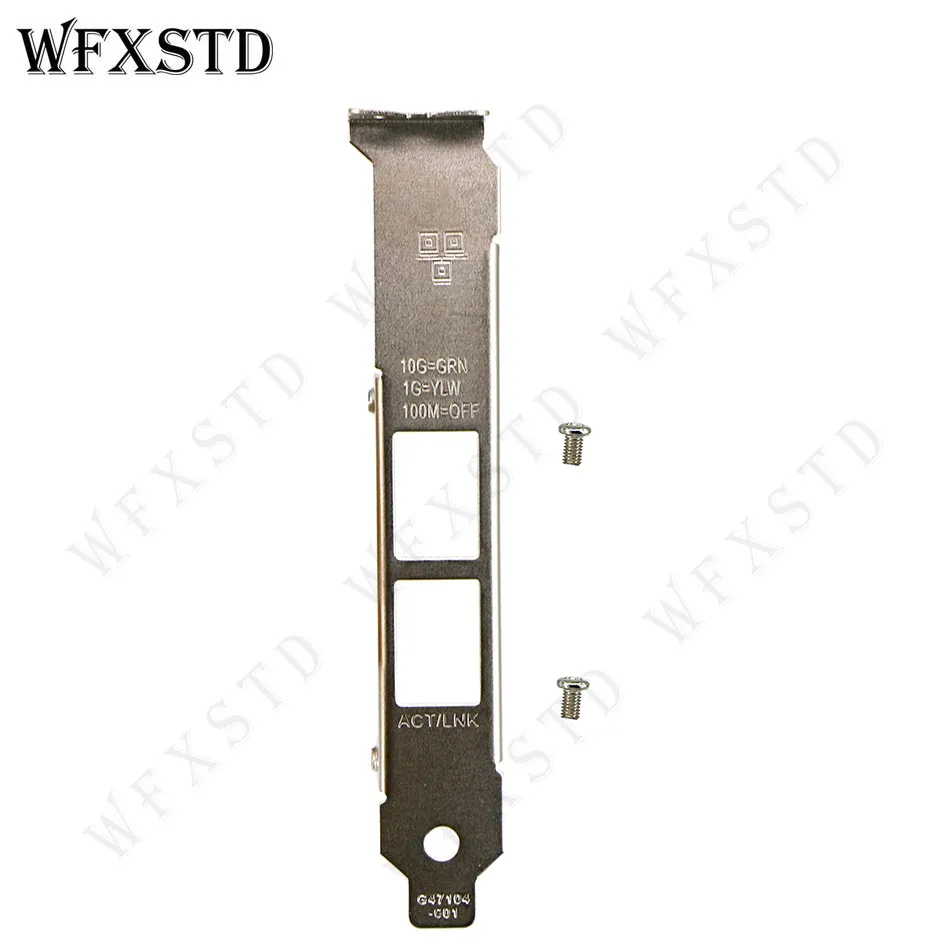 1pcs Full Height Baffle Profile Bracket for Intel X540-T2 X550-T2 E10G42BT 10G Network Card Support Board