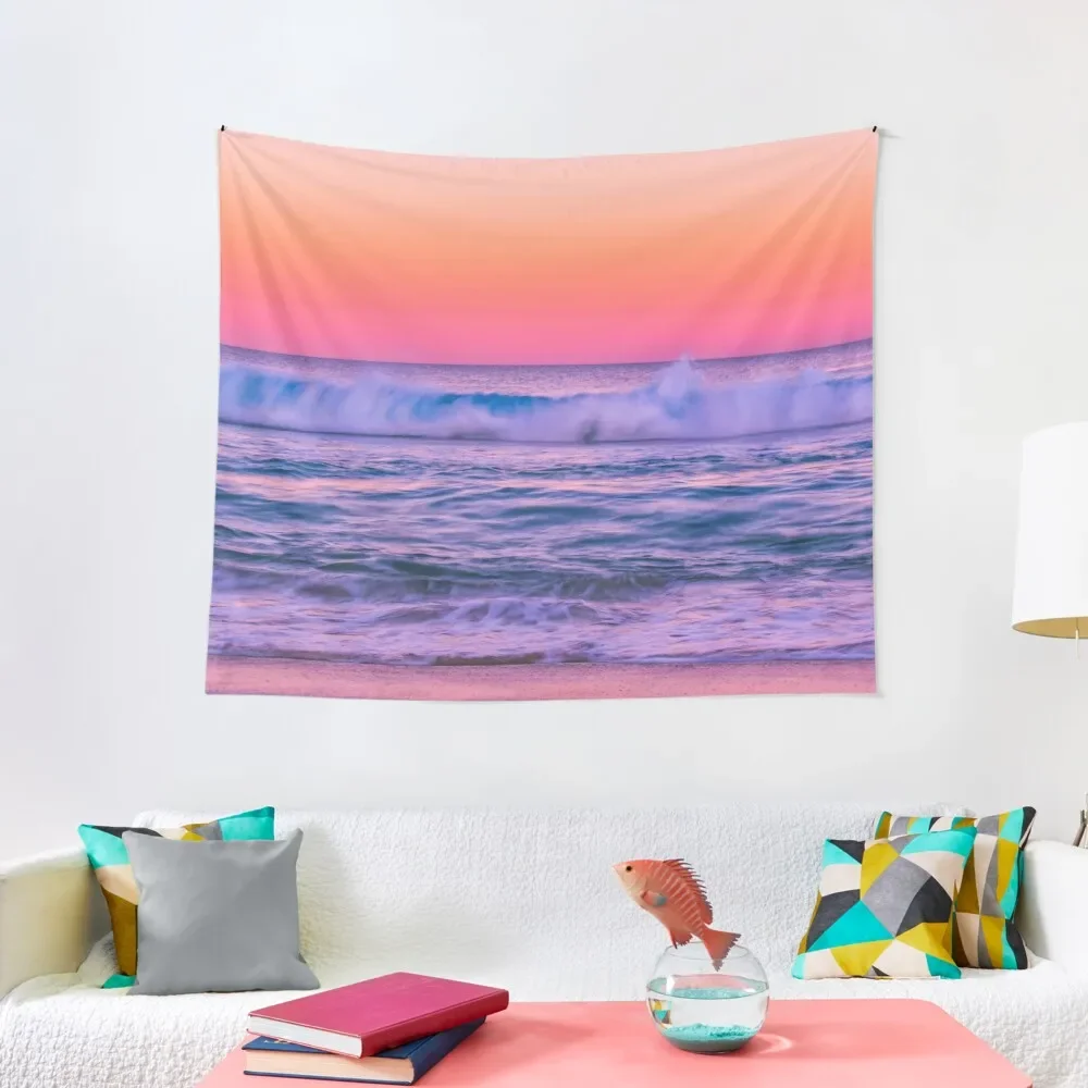 

Dreamy Ocean Waves Tapestry Decor For Room Carpet Wall Aesthetics For Room Room Design Tapestry