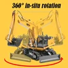 Huina 531 RC Excavator Trucks 11CH 1:16 Alloy Remote Control Engineering Digger Truck Model Electronic Heavy Machinery Toys 4