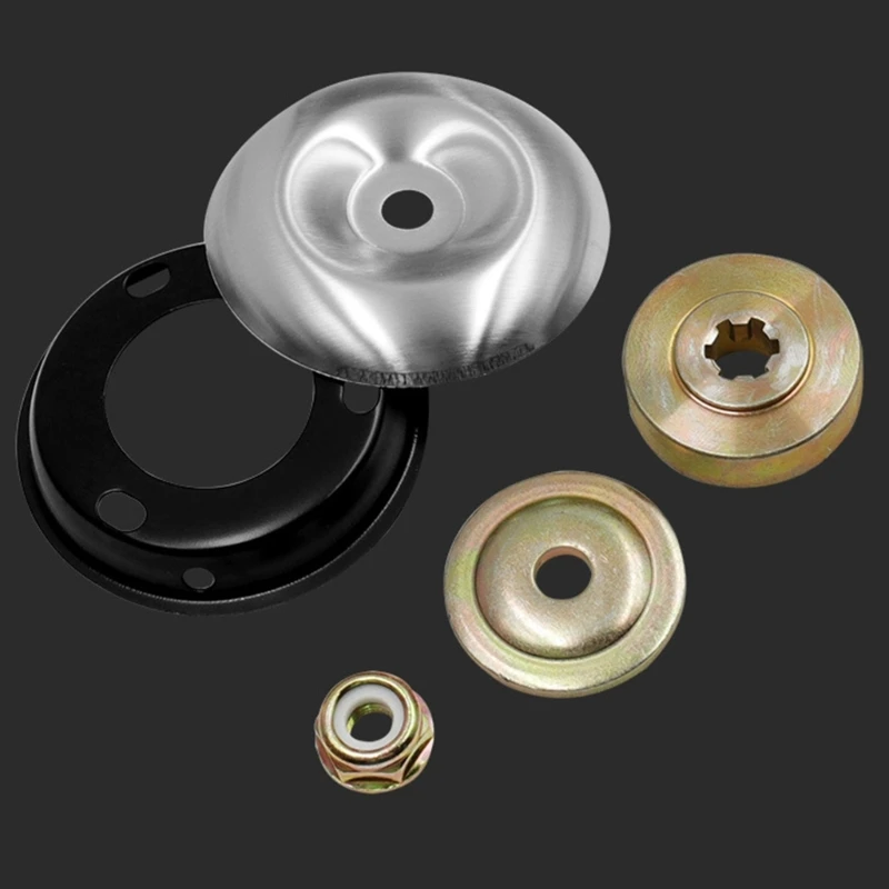 Gasoline Lawn Mower Brush Cutter Working Head Accessories Pressure Plate Anti-thread Nut Protective Cover grass trimmer head brush cutter accessories mower accessories
