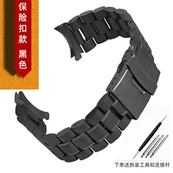 Citizen Men's Stainless Steel Orange Watch Band with 22mm Arc Mouth Design - 22mm (3105 Black)