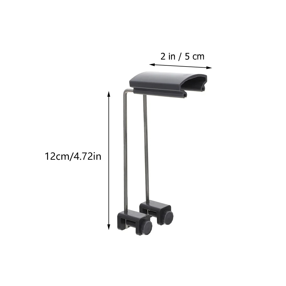 2 Pcs Aquarium Lamp Bracket Fish Tank Light Stand Adjustable Mounting Kit Hardware Slides Aquarium Light Accessories LED Tank