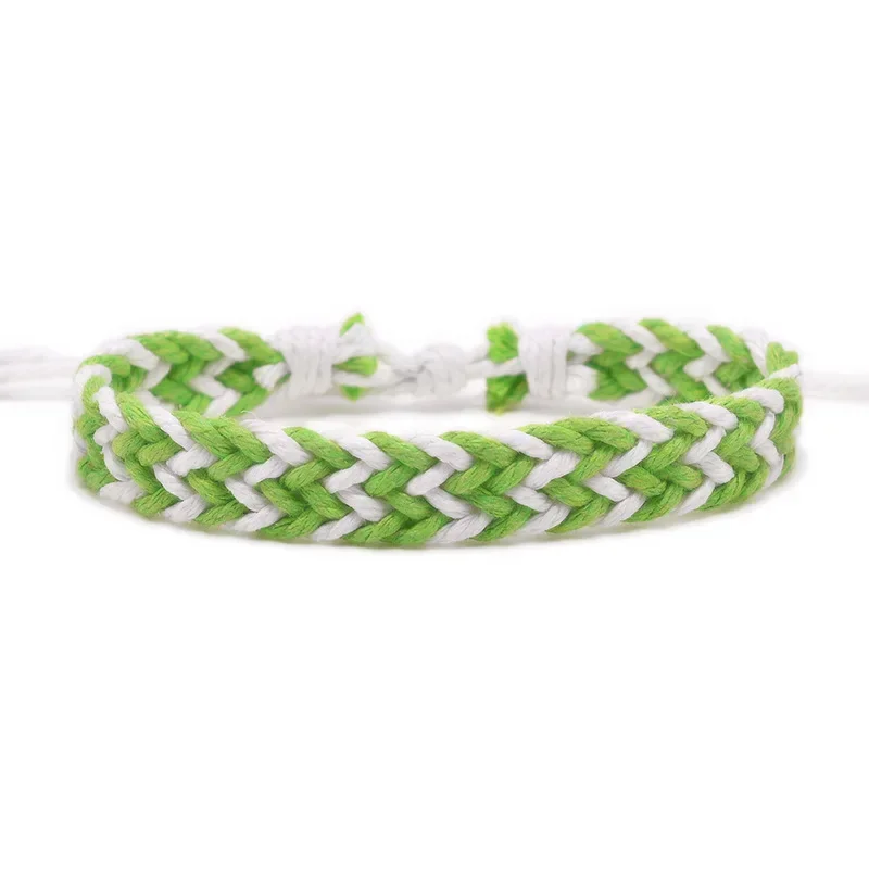 Weave Bracelet Handmade Hemp Rope Wristbands Bracelets Mix Color Jewelry Ethnic for Gift for Party Wedding Travel Rope Bracelet