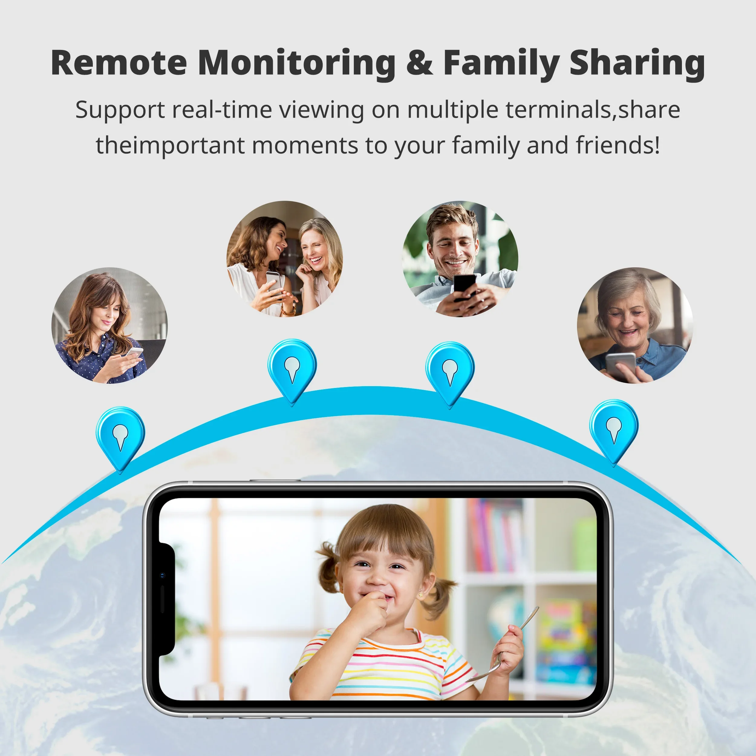 Blurams ,2.4G/5GHz WiFi,Dual Screen Machine with Linked Tracking And Dual Lens Linkage for Security And Surveillance,Bluetooth 6