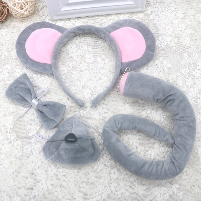 Disfraz De Mono 2 Piezas Con Diadema Y Cola Larga, Ideal Para Halloween, Cosplay Y Fiestas Temáticas, Para Adultos Y Niños
