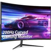 27-inch Curved Gaming Monitor 16:9 1920x1080 200Hz 1ms Frameless LED Gaming Monitor 1
