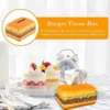 Innovative Fun Hamburger-Shaped Resin Tissue Box Holder - Novelty Burger Napkin Dispenser For Home Decor & Unique Gift Idea 5
