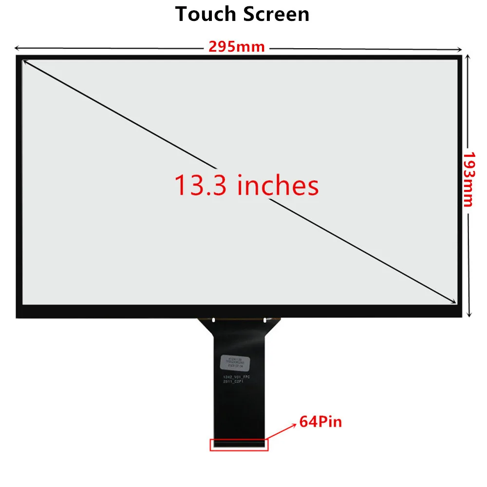 13.3��ġ 16:10 ��Ƽ��ġ ������ ����Ÿ���� ��ġ ��ũ�� �г� ����