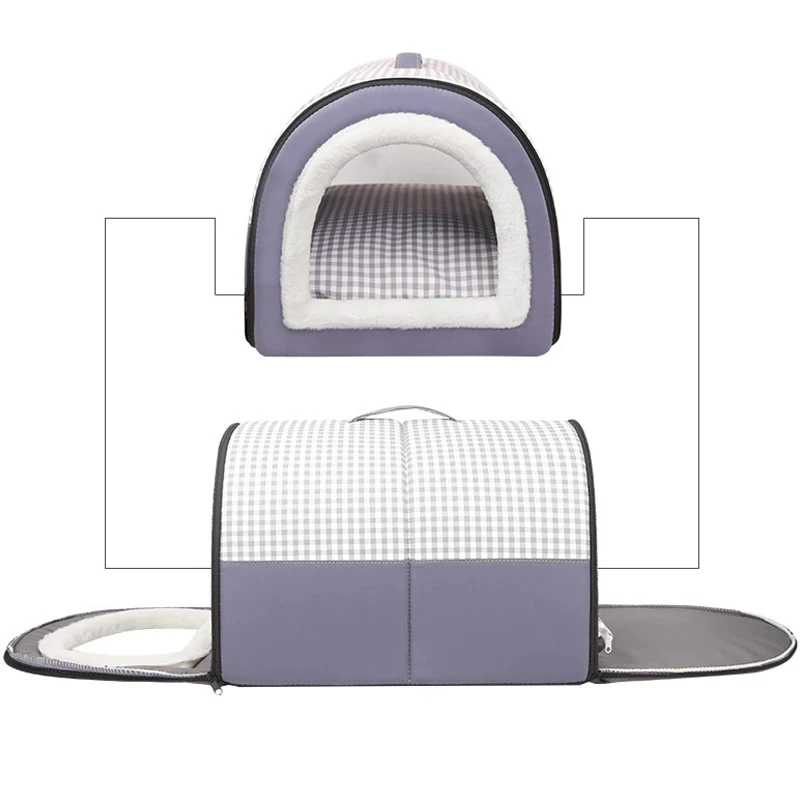 Enclosed Warm Dog Bed 4