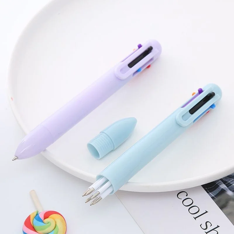 Four Candies 6 STUKS Veelkleurige Pen, 0,5mm Kleurpennen, 4-in-1 Veelkleurige Inktpennen, 18 Kleuren Intrekbare Inkt voor Kantoor, School & Terug naar School Benodigdheden Four Candies 6 STUKS Veelkleurige Pen, 0,5mm Kleurpennen, 4-in-1 Veelkleurige Inktpennen, 18 Kleuren Intrekbare Inkt voor Kantoor, School & Terug naar School Benodigdheden