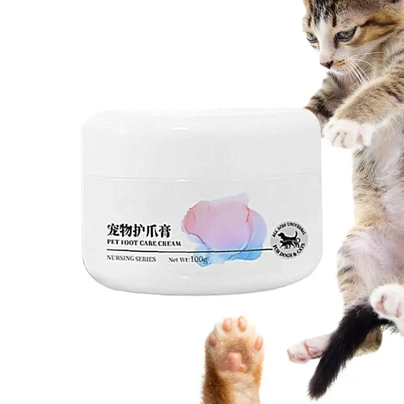 

Paw Soother Balm 100g Natural Cream Butter Cat & Dog Paw Wax Licksafe Moisturizing Paw Pad Lotion Paw Protectors For Dry Paws