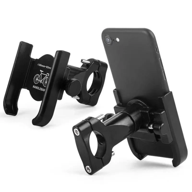 Alvorlig Elektrisk butik Aluminum Motorcycle Bike Phone Holder Stand | Bicycle Phone Holder -  Aluminum - Aliexpress