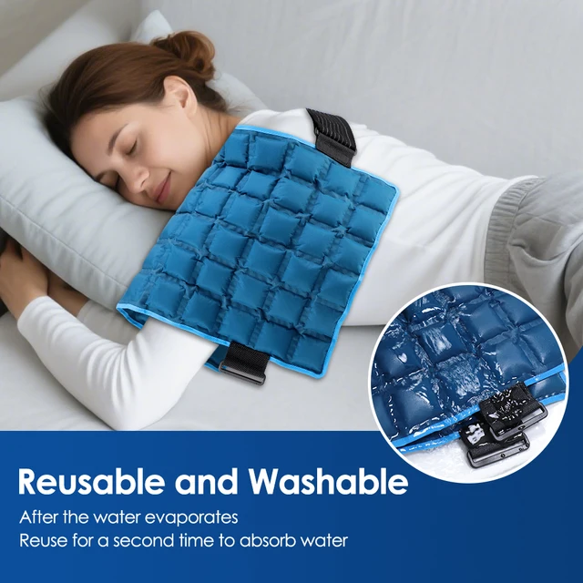 2 in 1 Hot Compress Ice Pack Cold Self-Absorbing Water Back Pad for Shoulder Knee Joint Muscle Post-Operative Nursing Care 3