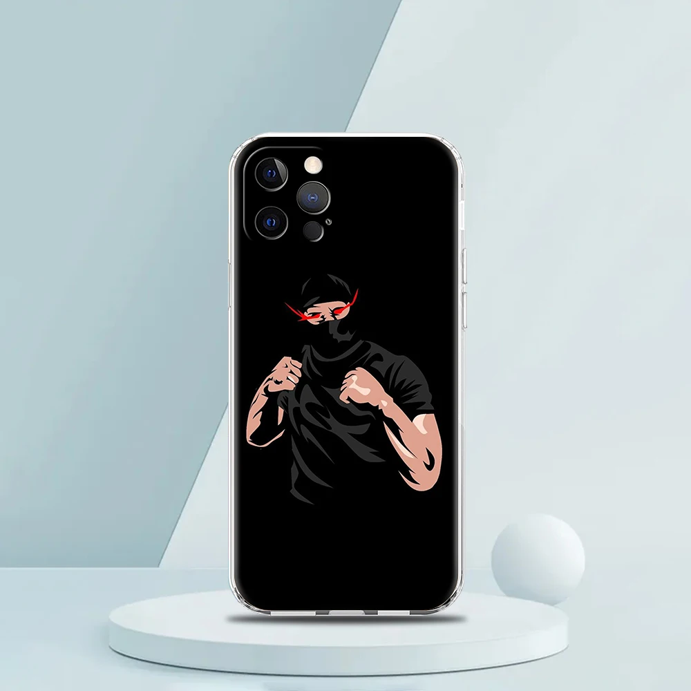 Martial Arts Boy Fall für iPhone 16 15 14 13 12 Pro Max Cover transparent weich für iPhone 11 Pro Max 7 8 plus xs xr Shell Taschen – Detail 2