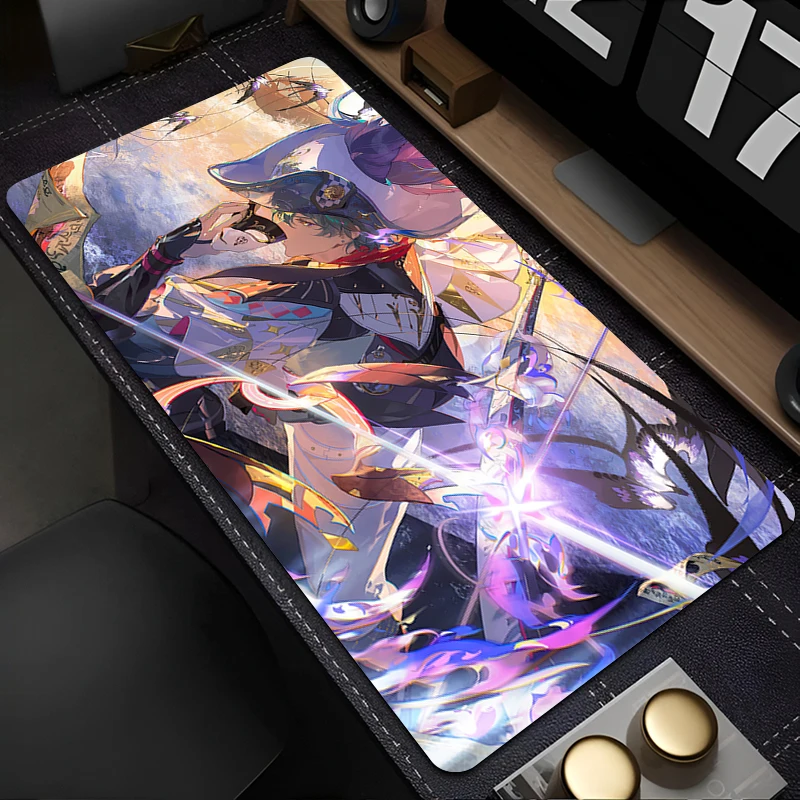 Mouse Pad Computer Wuthering Waves Mousepad Laptop Anime Brant Gamer Rubber Keyboard Pad PC Gaming Accessories Desktop Mouse Mat