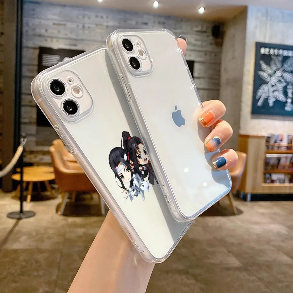 Elegant Mo DAO Zu Shi Transparent Phone Case