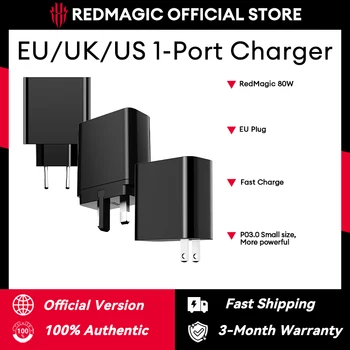 Redmagic 80W 1-port EU/UK/US Charger 1