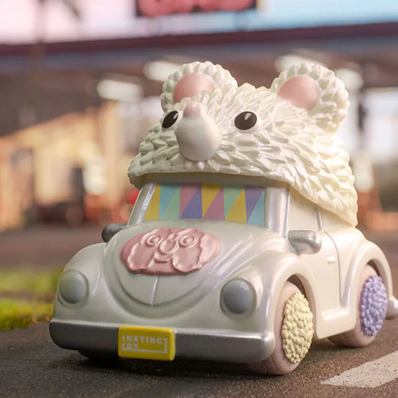 thumbnail image 1 of POP MART POPCAR-caja ciega de la serie Happy Weekend, bolsa de adivinación, caja misteriosa, juguetes, muñeca, figura de Anime, adornos de escritorio, colección de regalos, 1 of 5