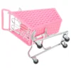 Shopping Cart Storage Basket Creative Hamper Desk Mini Iron Craft Organizer Child Baskets 6