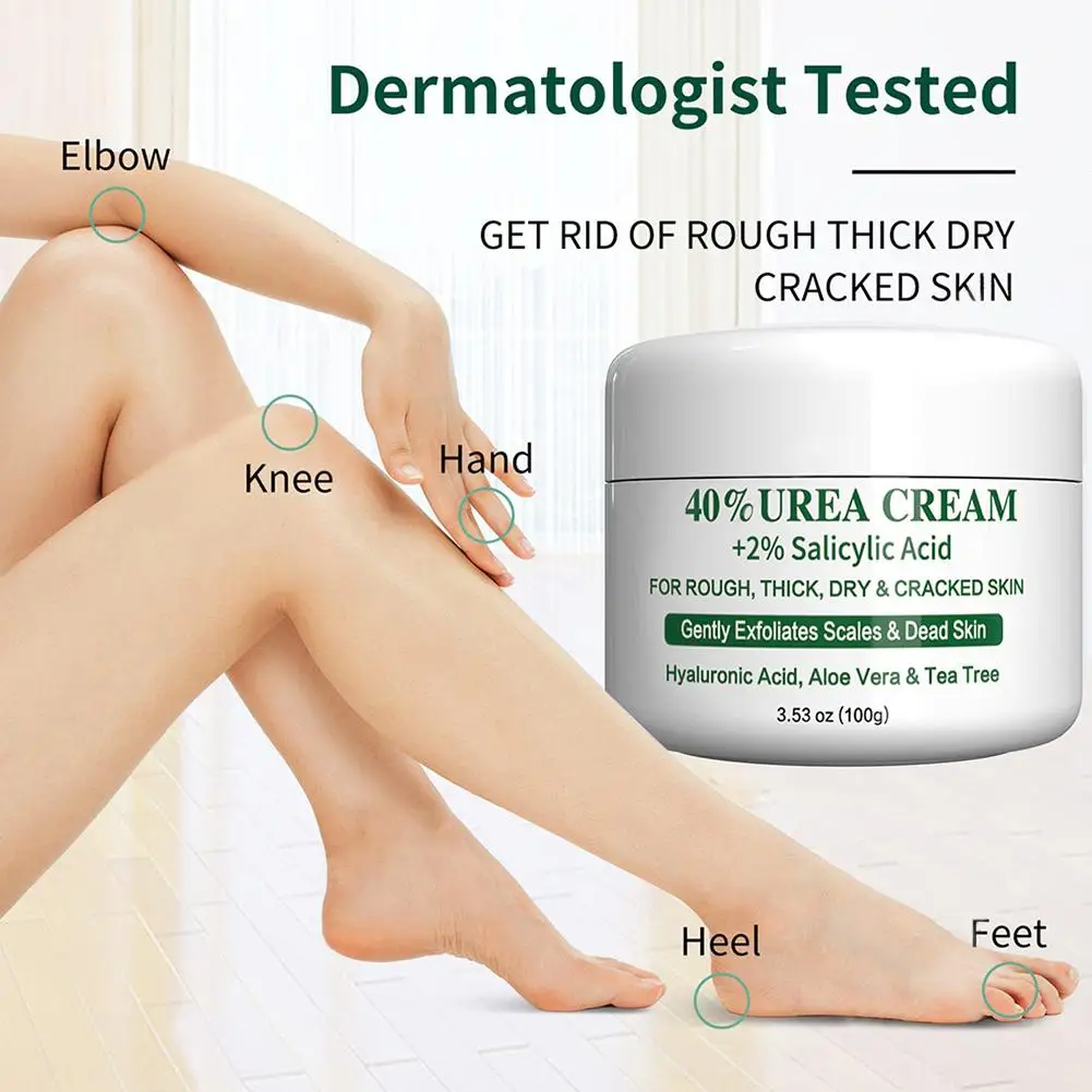 

Body Urea 40% Cream For Dry Cracked Feet Heels Hands Repairing Treatment Deeply Moisturizing Callus Dead Skin Remove Foot C Z7v1