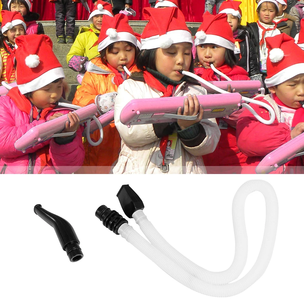32/37 Keys Melodica Tube Flexible Portable Blowpipe Mouth Organ Pianica Mouthpiece melodica replacement tube