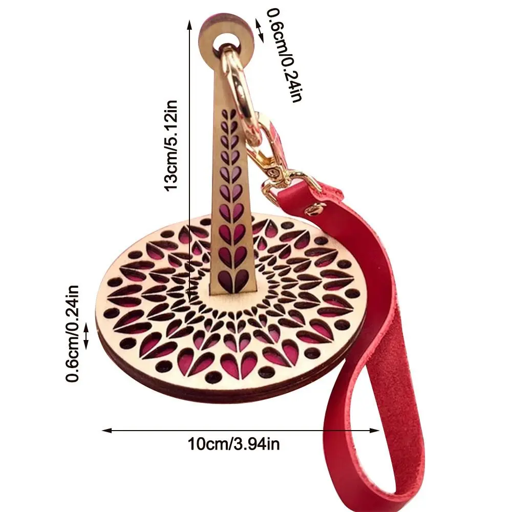 휴대용 목재 손목 원사 거치대, 원사 보관 뜨게 도구, 뜨게 크로셰 용품, 원사 정리함